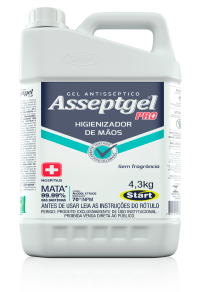 Imagem do produto Higienizador de Mãos ASSEPTGEL Pró 4,3Kg